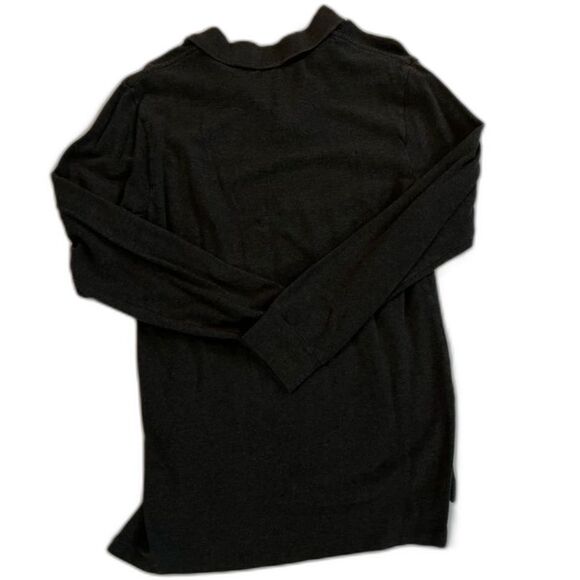 Polo Men’s Long Sleeve Collared Shirt Gray - Picture 3 of 3